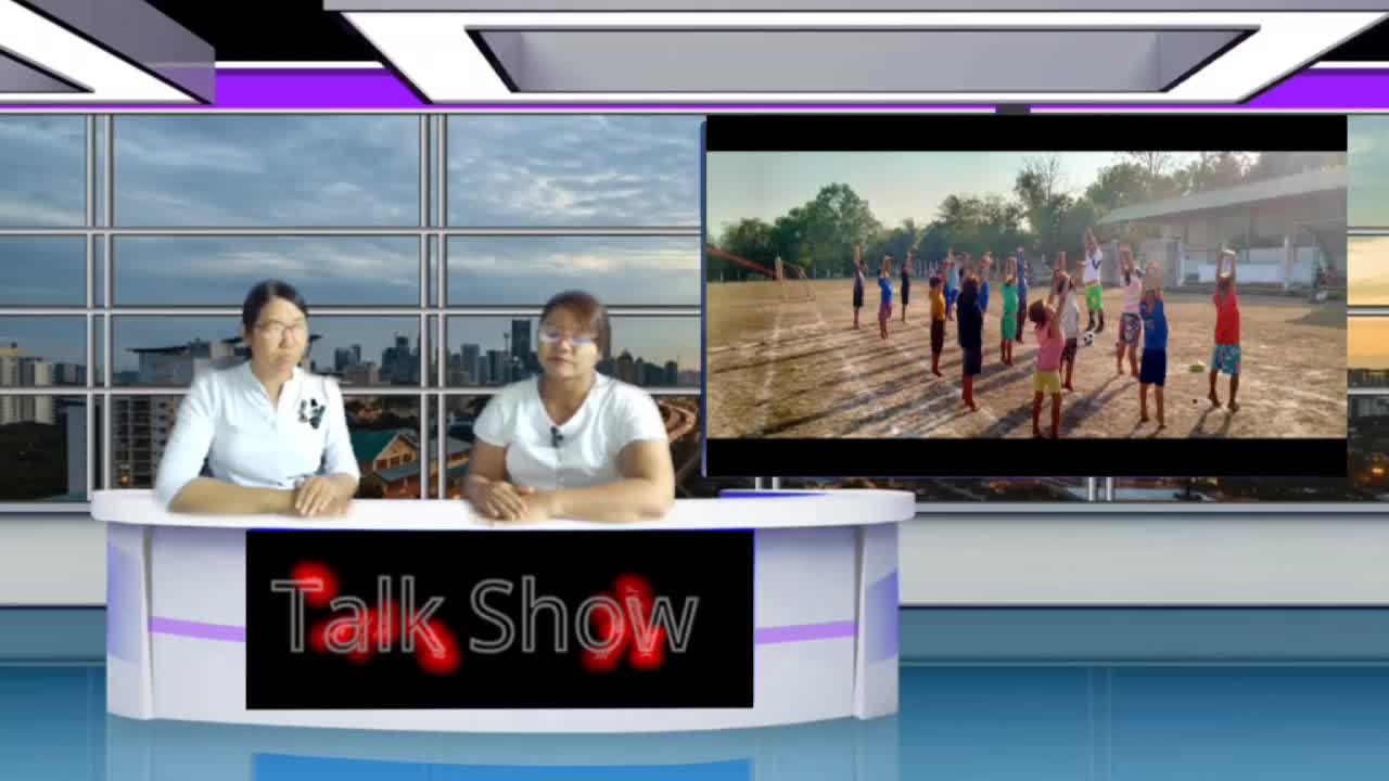 သာပေါင်းမြို့ Community centre ခန်းမတွင် နွေရာသီအခြေခံအားကစားသင်တန်း ဖွင့်လ...