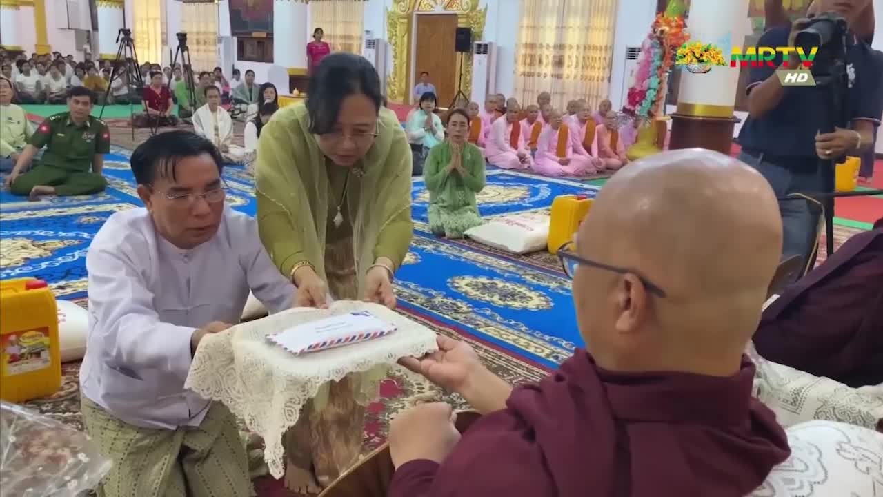 ပဲခူးတိုင်းဒေသကြီးဝန်ကြီးချုပ် ဦးမျိုးဆွေဝင်း စတုတ္ထအကြိမ်မြောက...