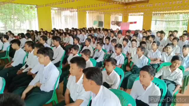 ကန်ကြီးတောင့်မြို့နယ်  အခြေခံပညာအထက်တန်းကျောင်း(မောင်းတီး)တွင် စာ...