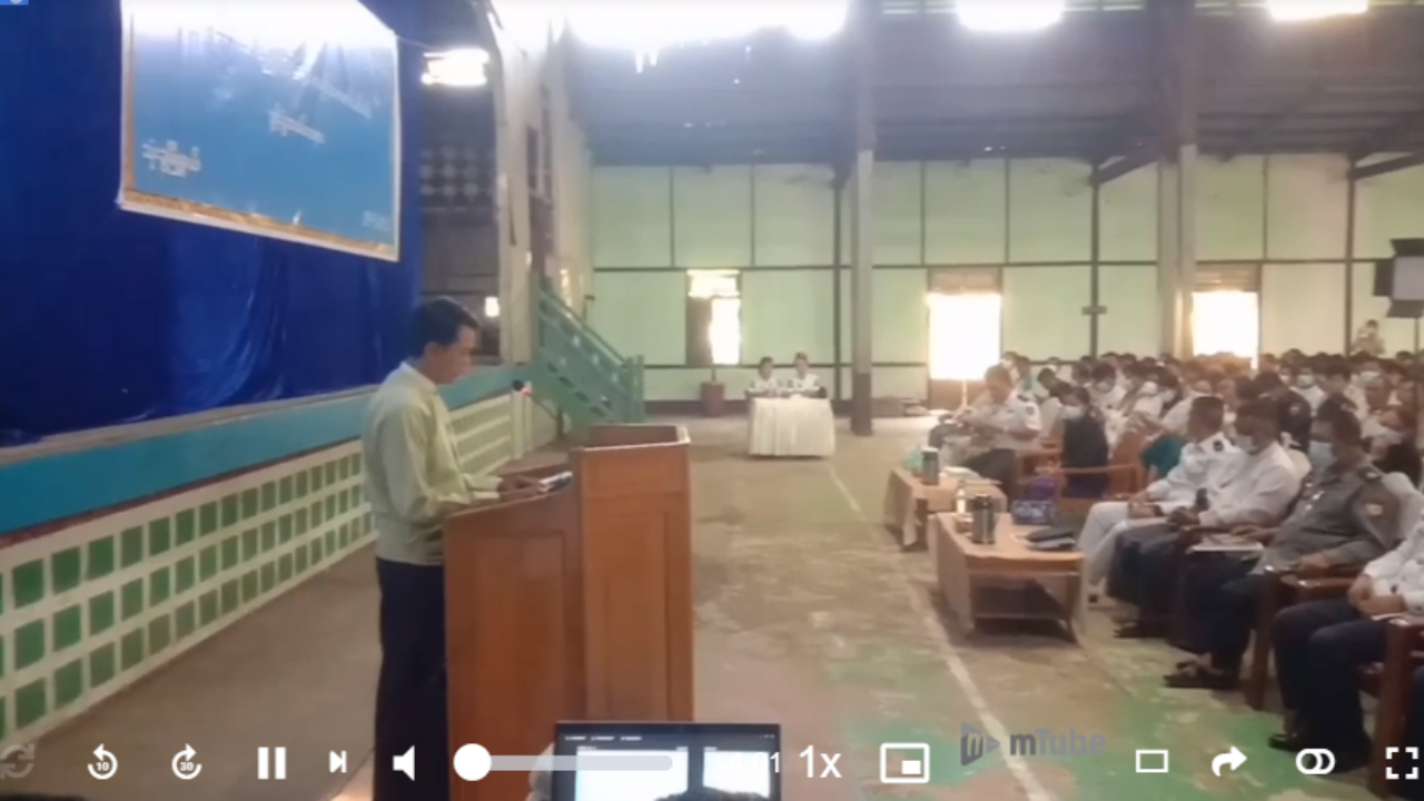 သုံးခွ၌ ​မြေပြင်ကွင်းဆင်းစာရင်း​ကောက်ယူ​ရေးသင်တန်း ဖွင့်လှစ်