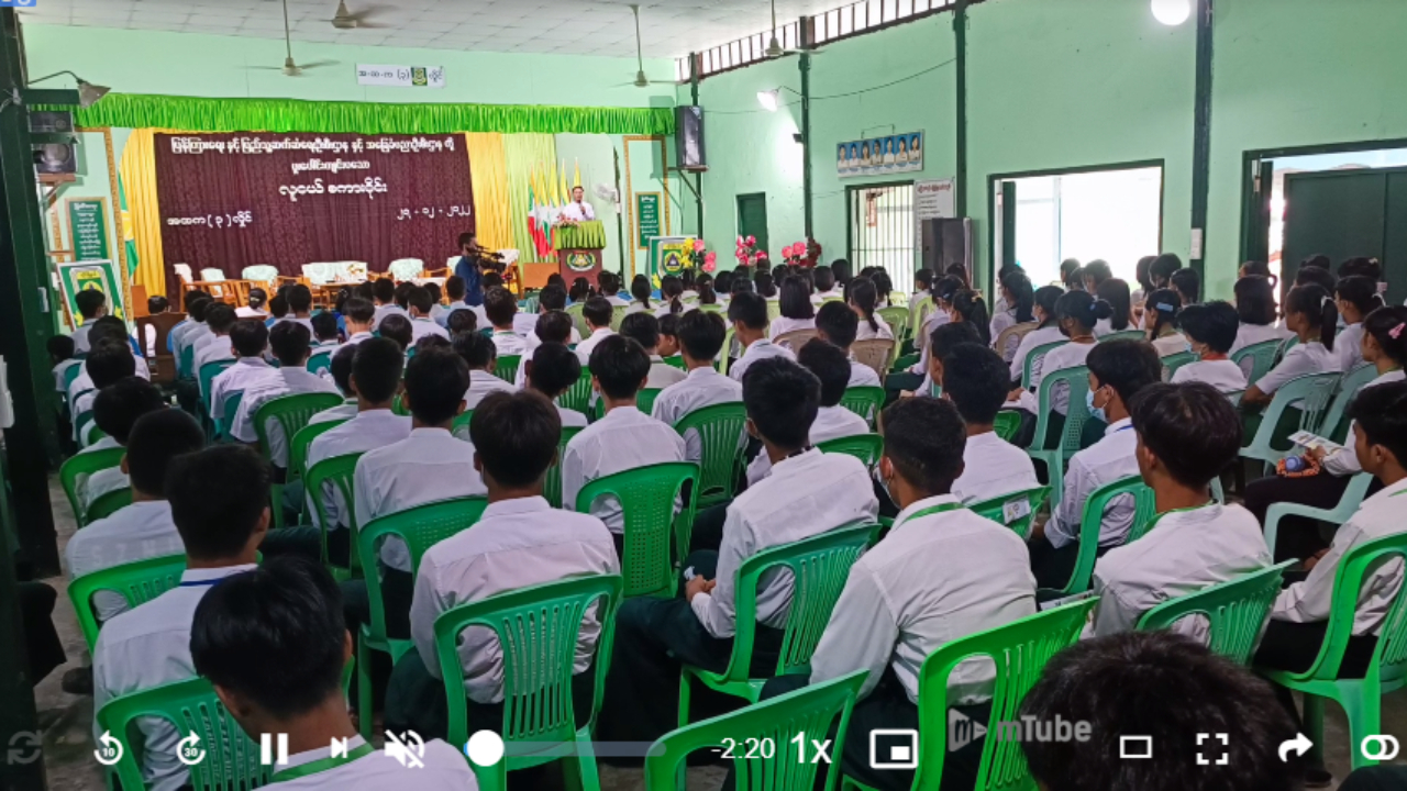 အ.ထ.က(၃)လှိုင်၌ လူငယ်စကားဝိုင်းကျင်းပ