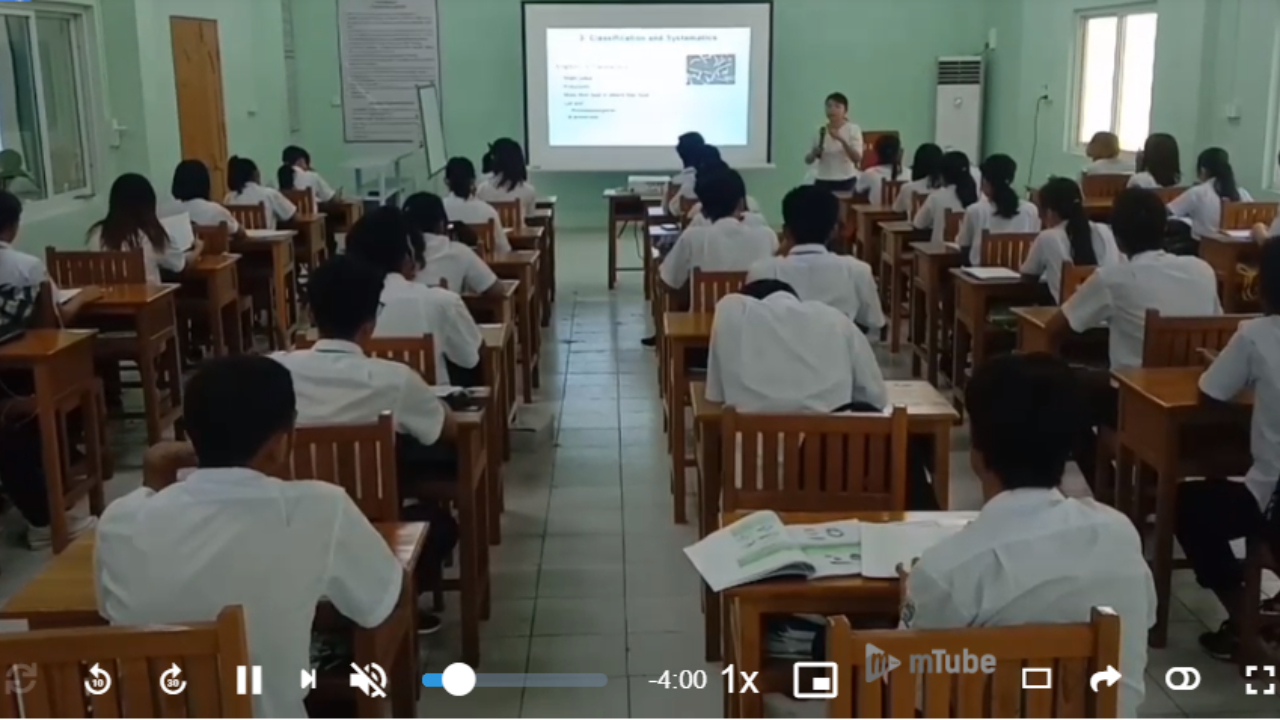 ငါးလုပ်ငန်းသိပ္ပံ​ကျောင်း၌ ပညာသင်ကြားနိုင်