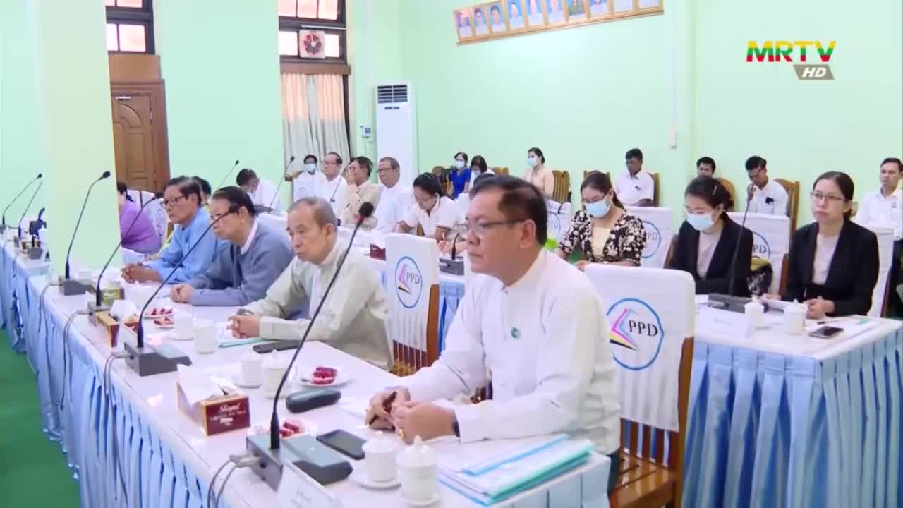 ပြန်ကြားရေးဝန်ကြီးဌာန ပြည်ထောင်စုဝန်ကြီး ဦးမောင်မောင်အုန်း သက်တေ...