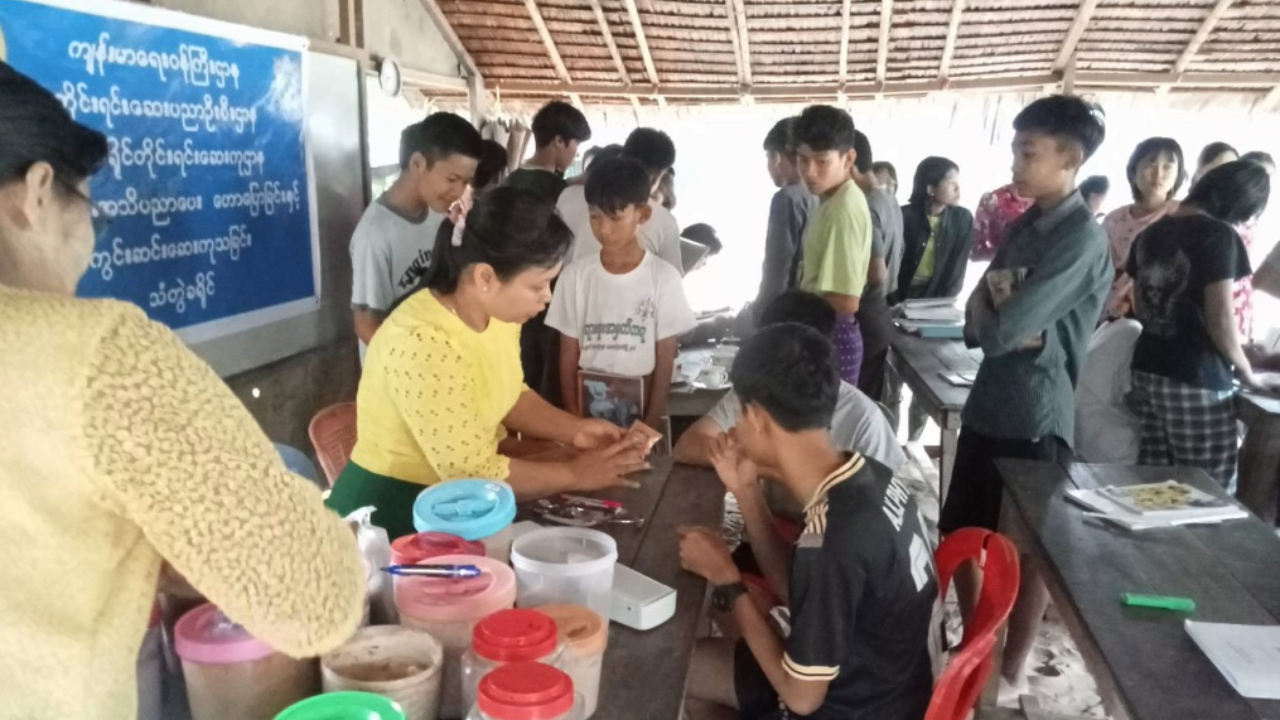 သံတွဲမြို့ နယ်လှည့်ငှါးရမ်းခြင်းနှင့် အခမဲ့ဆေးကုသမှုပေး