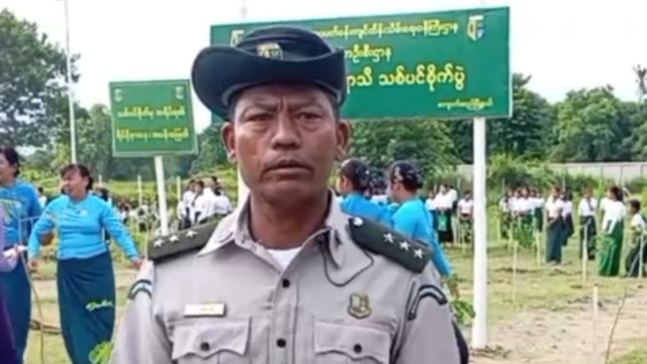 ကျောက်ဆည်မြို၌ မိုးရာသီ သစ်ပင်စိုက်ပွဲကျင်းပ