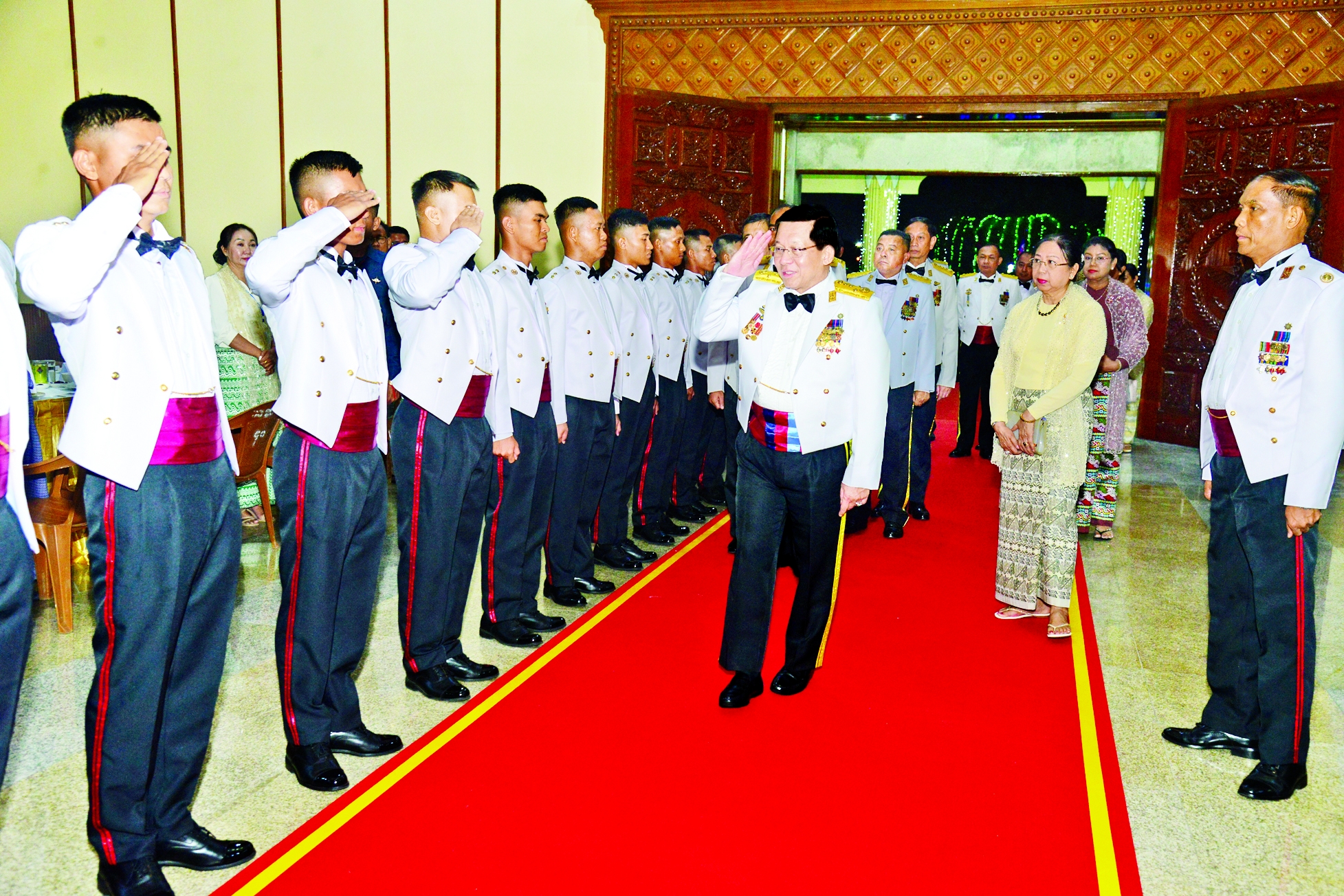 တပ်မတော်ဆေးတက္ကသိုလ် အမှတ်စဉ်(၂၆) သင်တန်းဆင်းဂုဏ်ပြု ညစာစားပွဲ