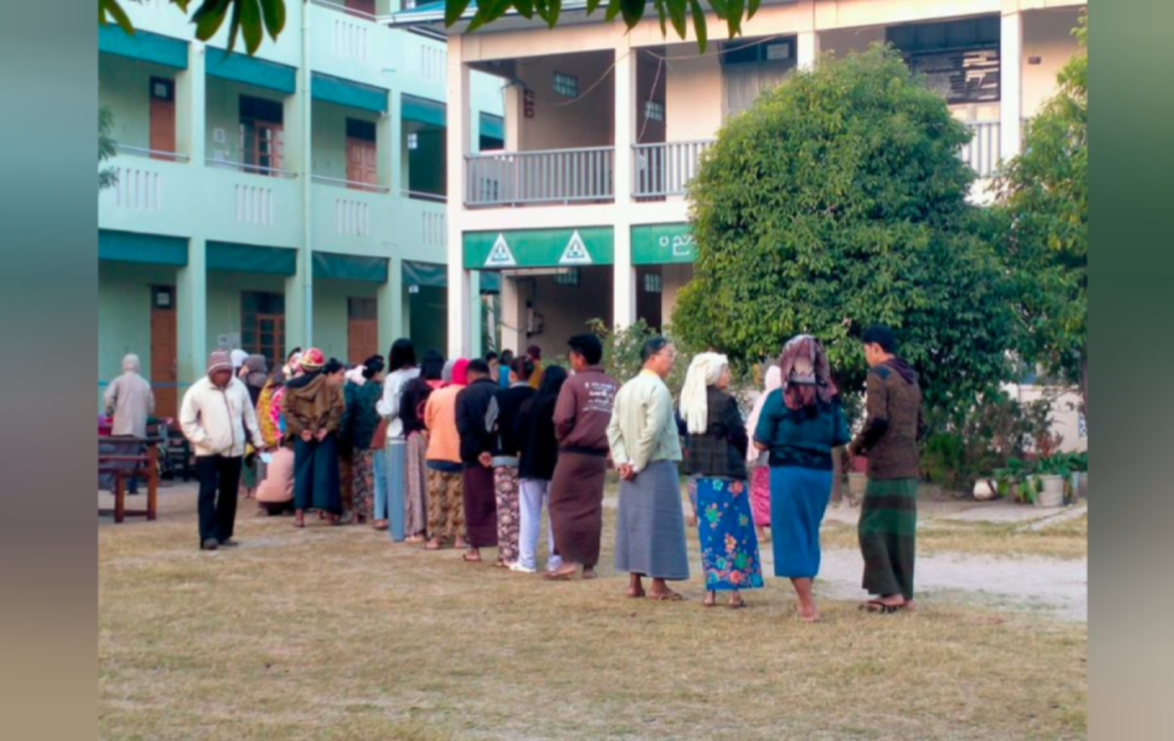 နတ်မောက်မြို့နယ်၌ ၂၀၂၆ခုနှစ် ဇန်နဝါရီလ ၁၁ရက် နေ့တွင်ဆန္ဒမဲပေးပိုင...