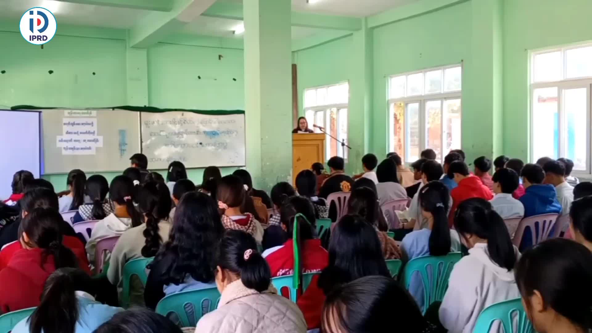 မိုင်းယောင်းမြို့၌ မူးယစ်ဆေး၀ါးအန္တရာယ် အသိပညာပေးဟောပြောပွဲ ကျင်...