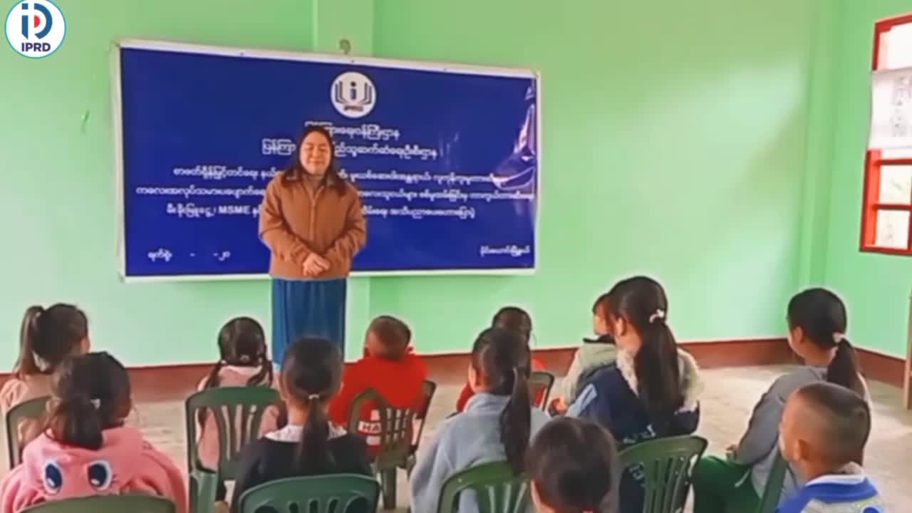 မိုင်းယောင်းမြို့၌ စာဖတ်ရှိန်မြှင့်တင်ရေး နယ်လှည့်စာကြည့်တိုက် က...