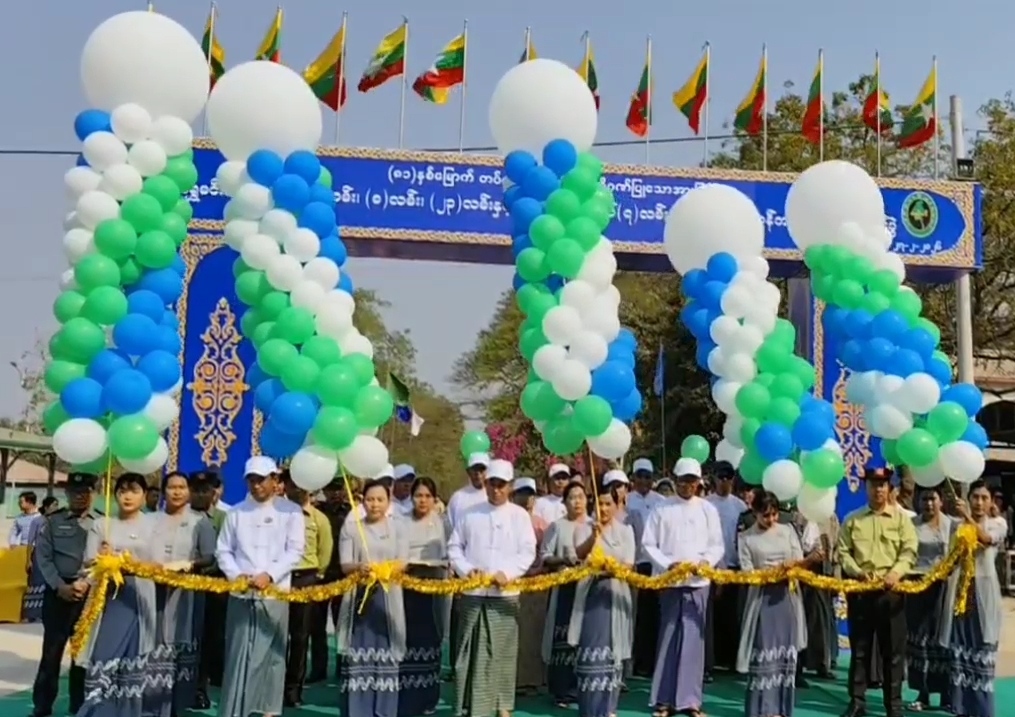 စစ်ကိုင်းမြို့တွင် နိုင်လွန်ကတ္တရာလမ်းဖွင့်ပွဲကျင်းပ