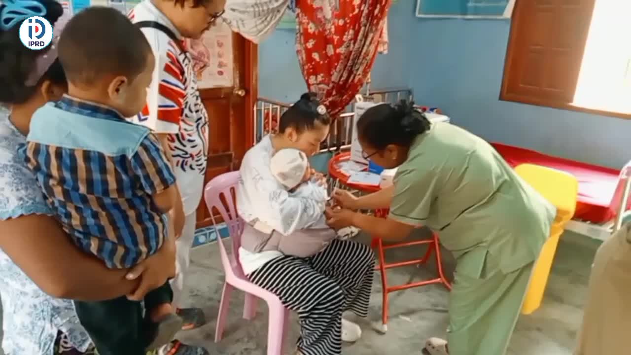 မိုင်းယောင်းမြို့၌ မွေးကင်းစမှ အသက်နှစ်နှစ်အောက်ကလေးများအား ပုံမ...