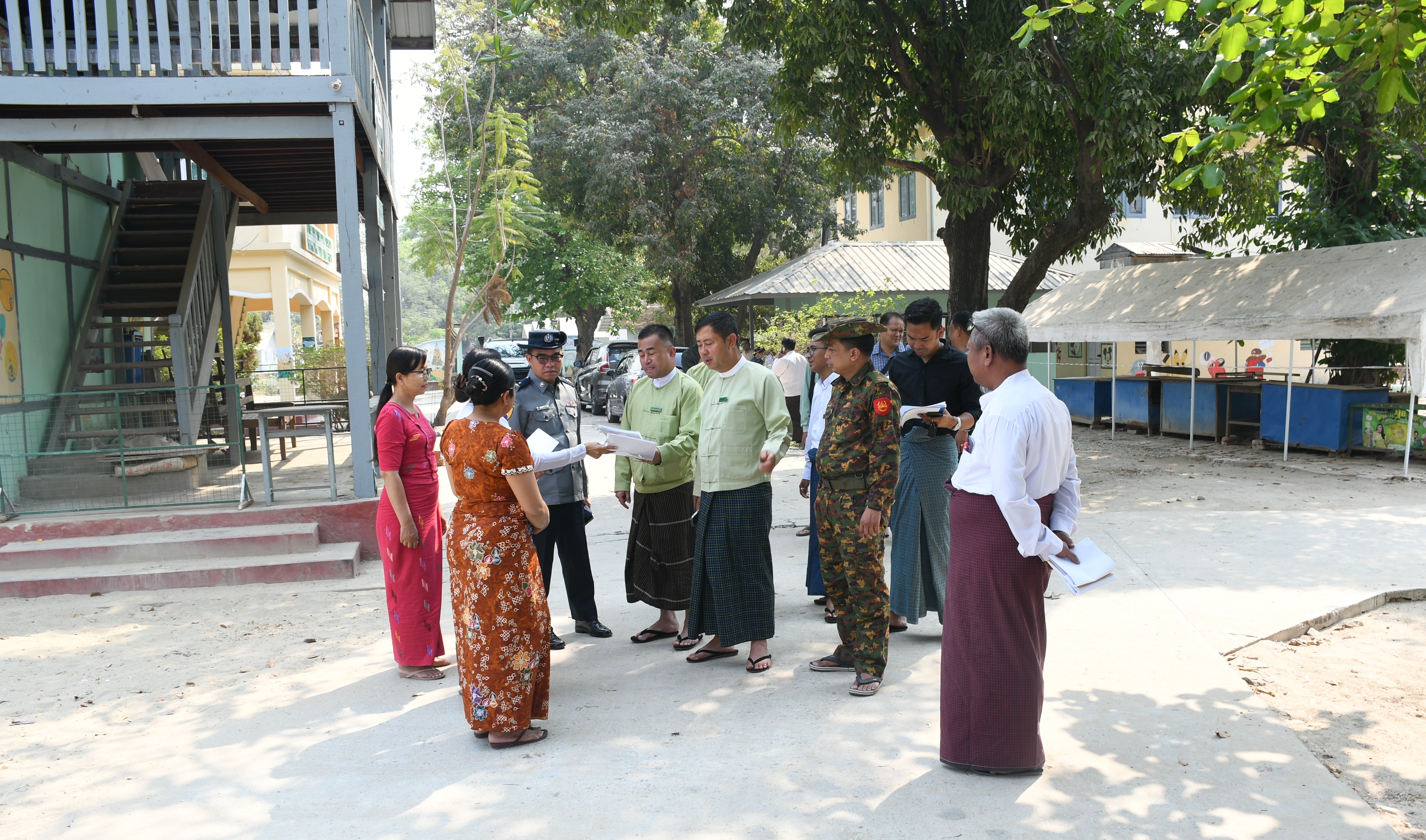 Grade 12 ဖြေဆိုမည့်စာစစ်ဌာနများ ကြိုတငိပြင်ဆင်မှု ကြည့်ရှုစစ်ဆေး