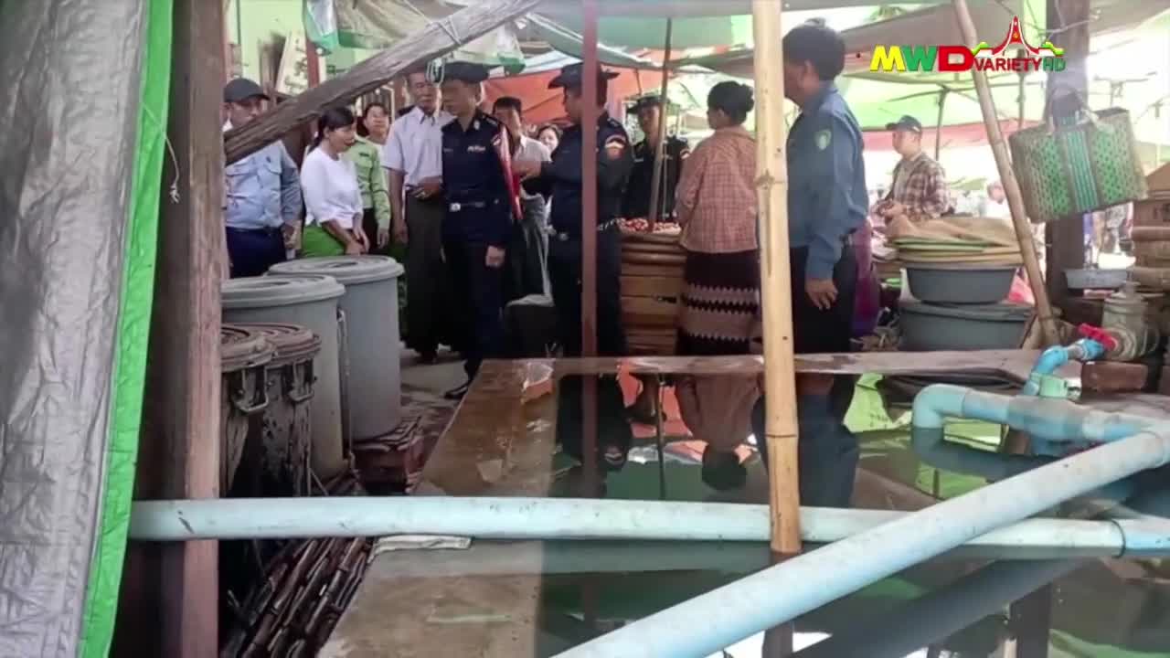 မန္တလေးတိုင်းဒေသကြီး မီးသတ်ဦးစီးမှူးနှင့်တာဝန်ရှိသူများ ပျော်ဘွ...