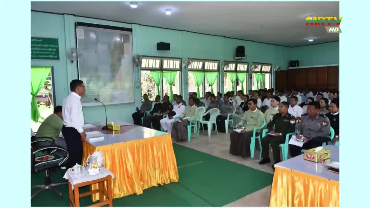 ကော့သောင်းမြို့တွင် တနင်္သာရီတိုင်းဒေသကြီး လူမှုရေးရာဝန်ကြီး ဦးသ...