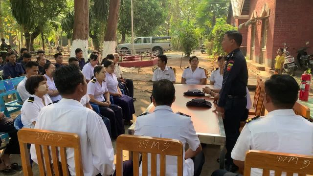 မြန်မာ့မီးရထား တိုင်း(၉) မီးဘေးအန္တရာယ် ကြိုတင်ကာကွယ်ရေး အသိပညာပေး...