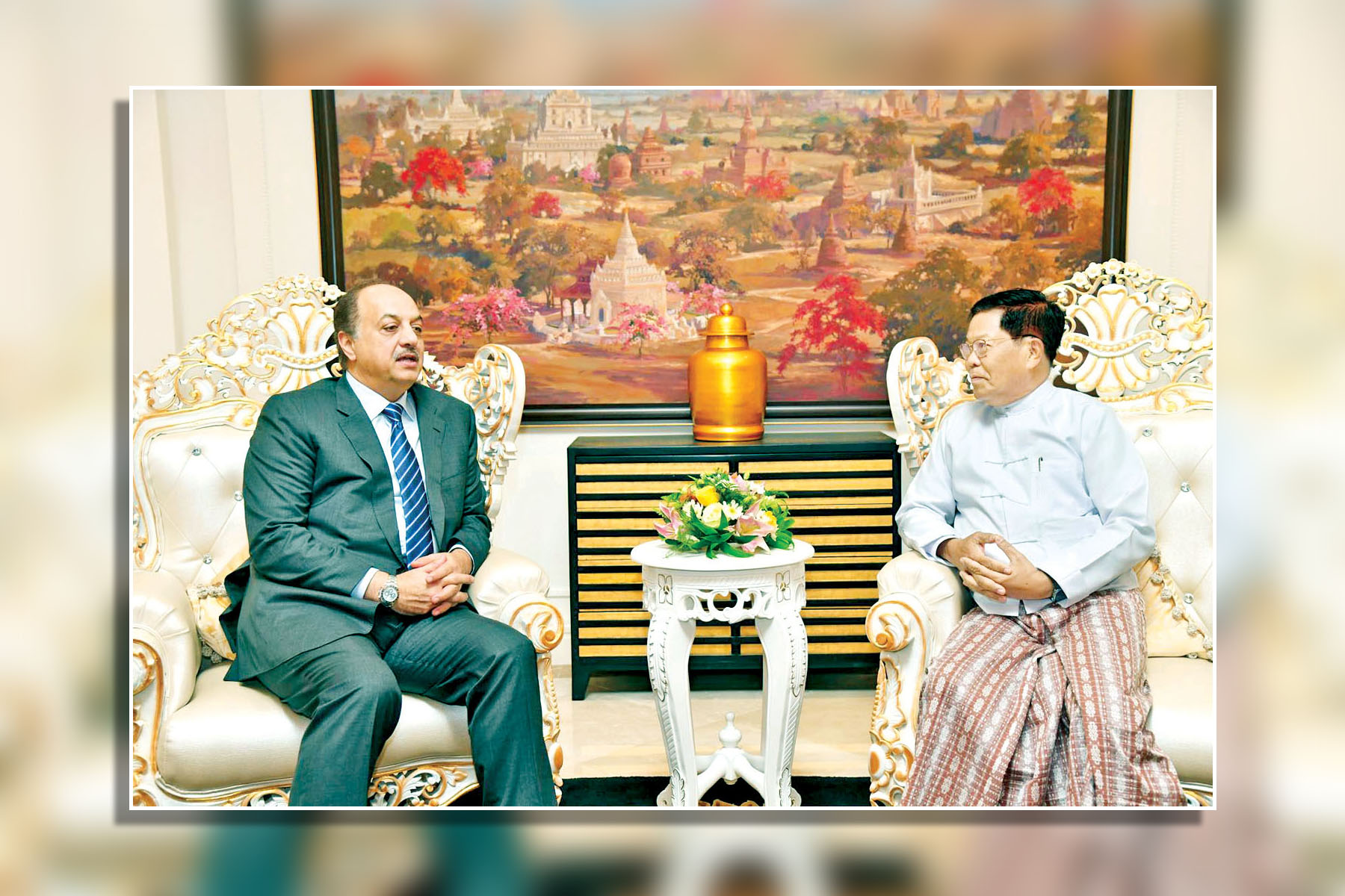 Cooperation between Myanmar and Qatar