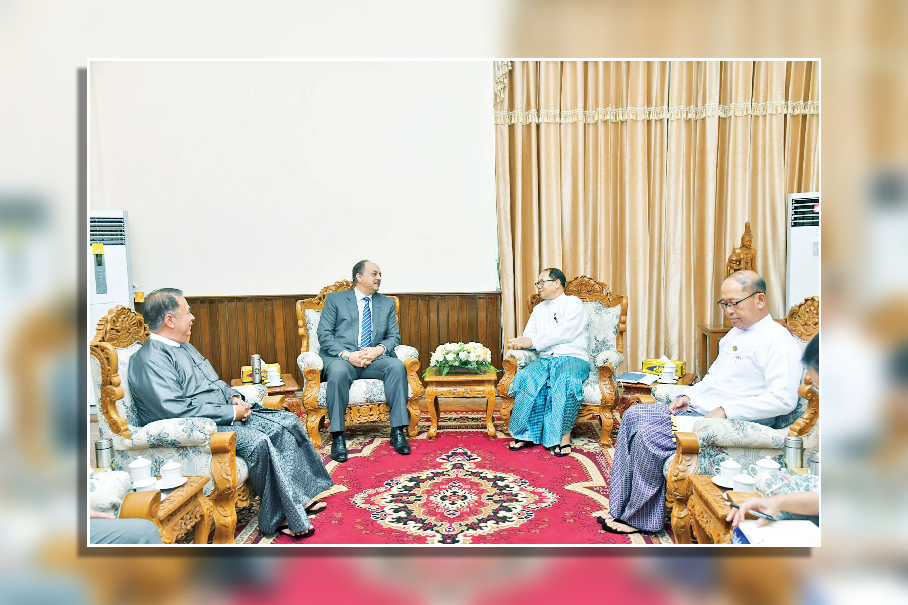 Meeting   with   Former   Deputy   PM