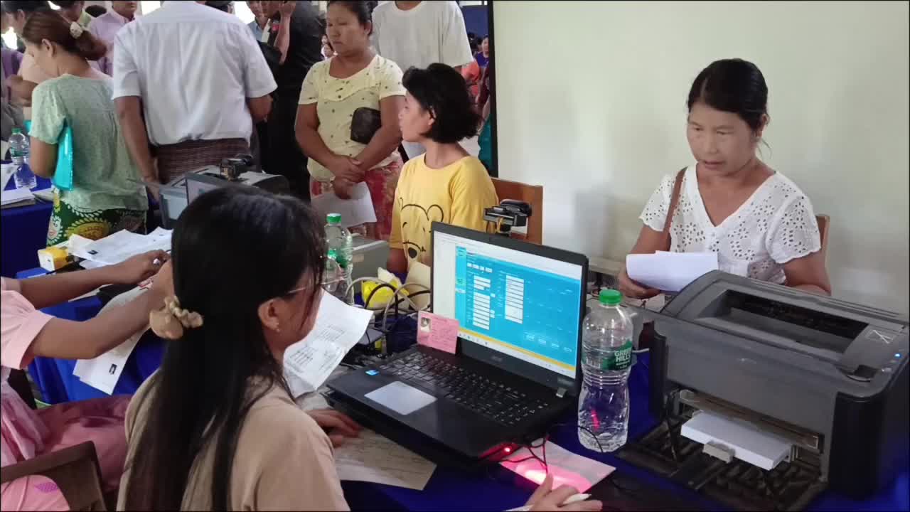 မွန်ပြည်နယ် ဝန်ကြီးချုပ် ဦးအောင်ဝင်းသန်း သထုံမြို့နယ်အတွင်း ဒေသဖွ...