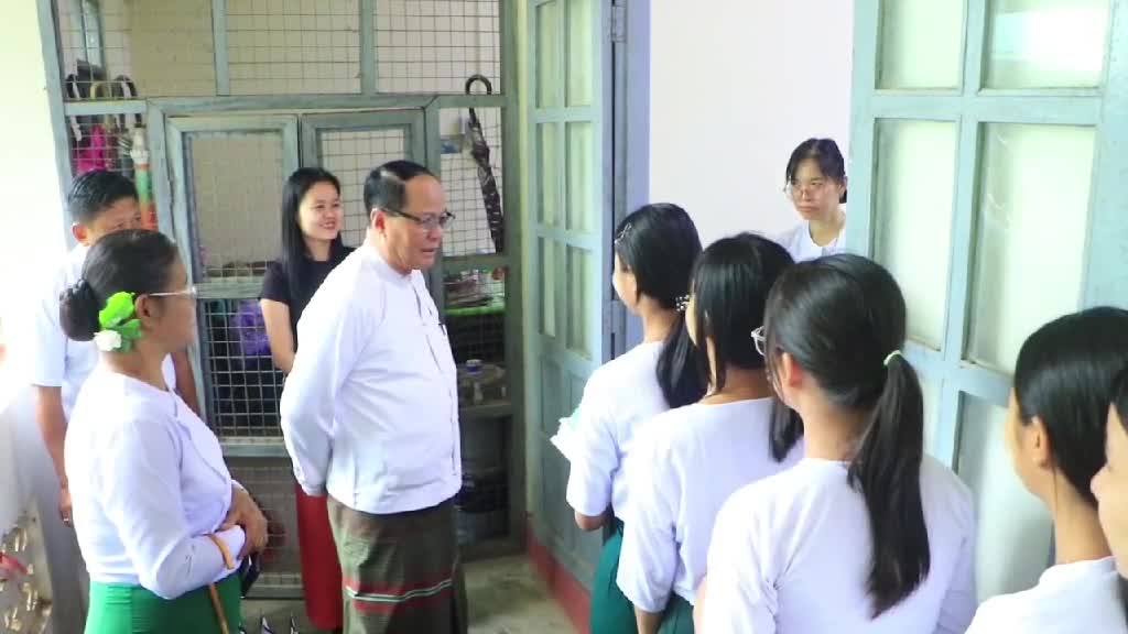 ကရင်ပြည်နယ်၀န်ကြီးချုပ်ဦးစောမြင့်ဦး အခြေခံပညာကျောင်းများတွင် ကျ...