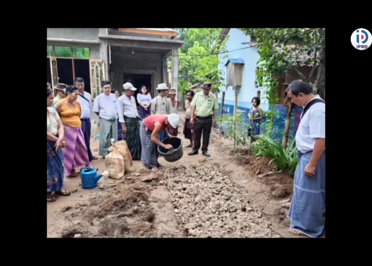 ငပုတောမြို့နယ် ၊ဒယ်ကုန်းကျေးရွာတွင်ကောက် ရိုးမှို စိုက်ပျိုးခြင်...