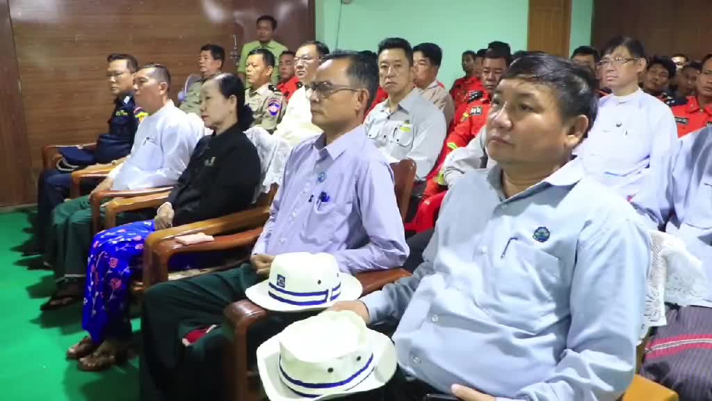 ကရင်ပြည်နယ်၀န်ကြီးချုပ်ဦးစောမြင့်ဦးဘားအံခရိုင်မီးသတ်စခန်း၌ဖွင့...