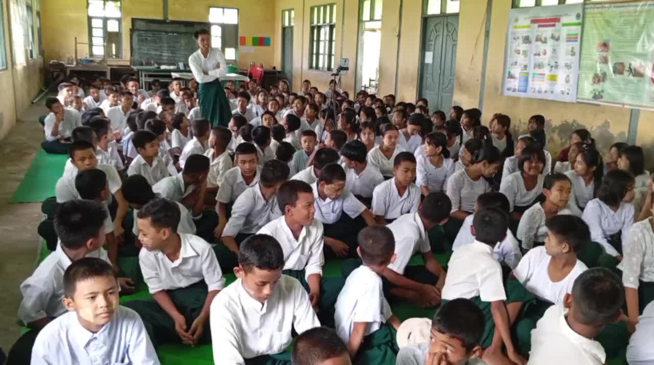 ဒေးဒရဲမြို့နယ်၊ လေးအိမ်ကုန်းကျေးရွာ အခြေခံပညာအထက်တန်းကျောင်း (ခွဲ...