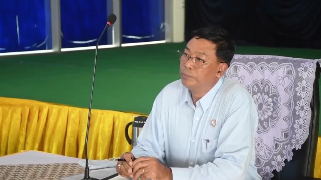 တိုင်းဒေသကြီးဝန်ကြီးချုပ် ဦးဇော်နိုင်ဦး မြိတ်ခရိုင်အတွင်းရှိ ခရိ...