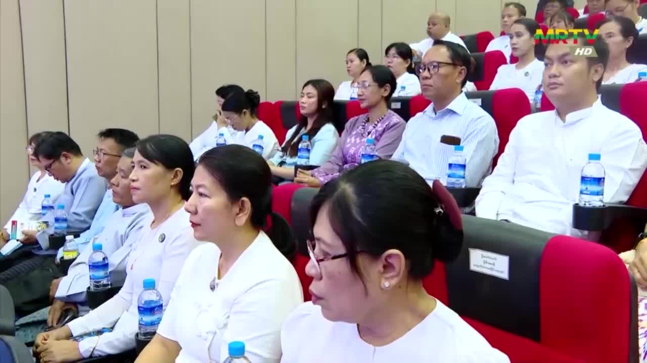 ပြန်ကြားရေးဝန်ကြီးဌာန၊ ပြည်ထောင်စုဝန်ကြီး ဦးထိန်လင်း ရန်ကုန်မြို...
