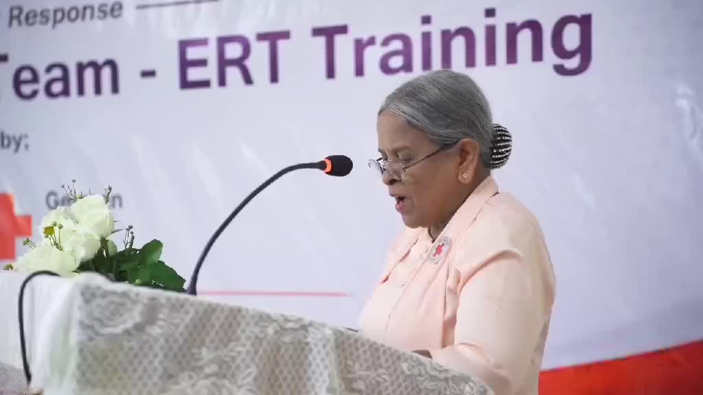 ဘားအံမြို့နယ်၌အရေးပေါ်တုံ့ပြန်ရေးအဖွဲ့ (ERT)သင်တနးဖွင့်လှစ်