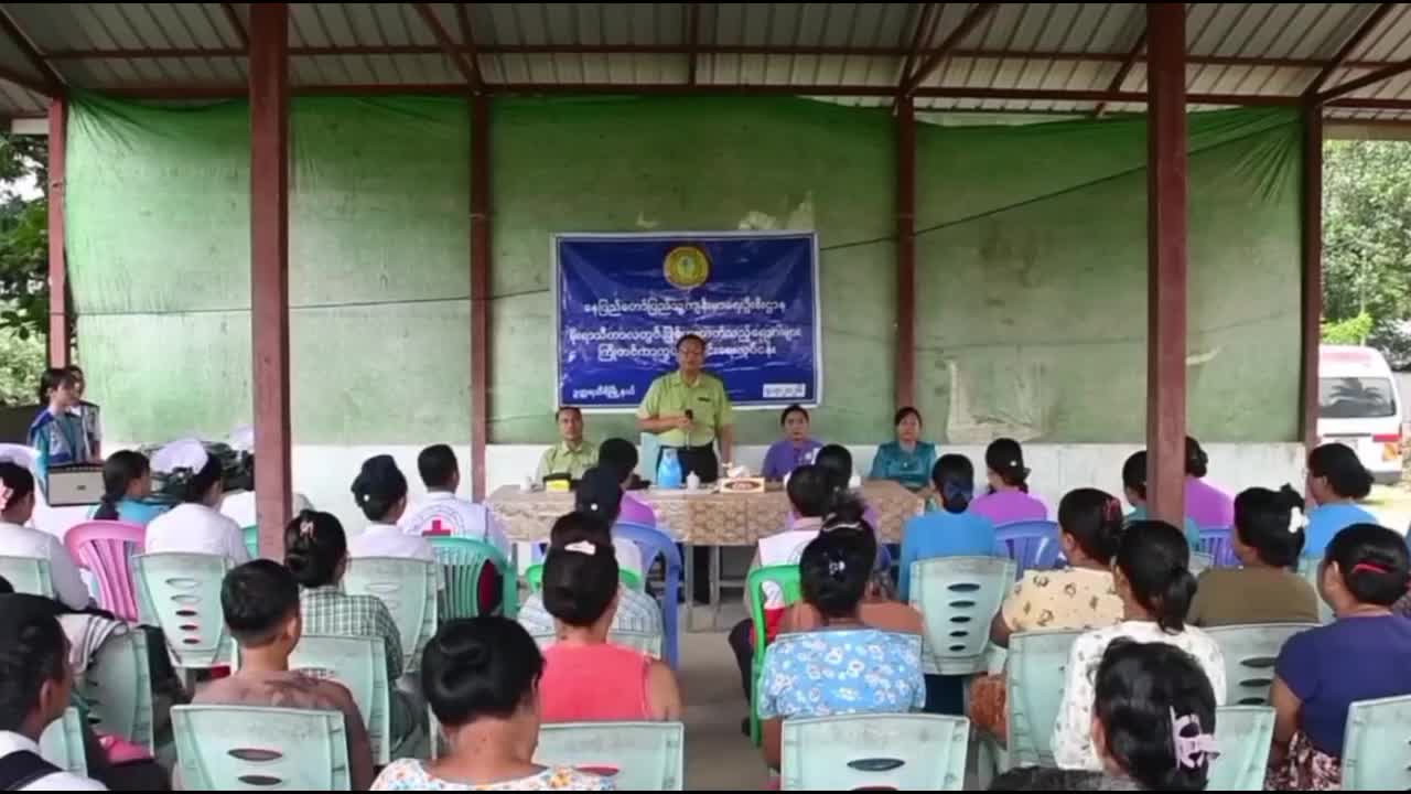 ဥတ္တရသီရိမြို့နယ်၌ မိုးရာသီတွင် ဖြစ်ပွားတတ်သော ရောဂါများ ကြိုတင်က...