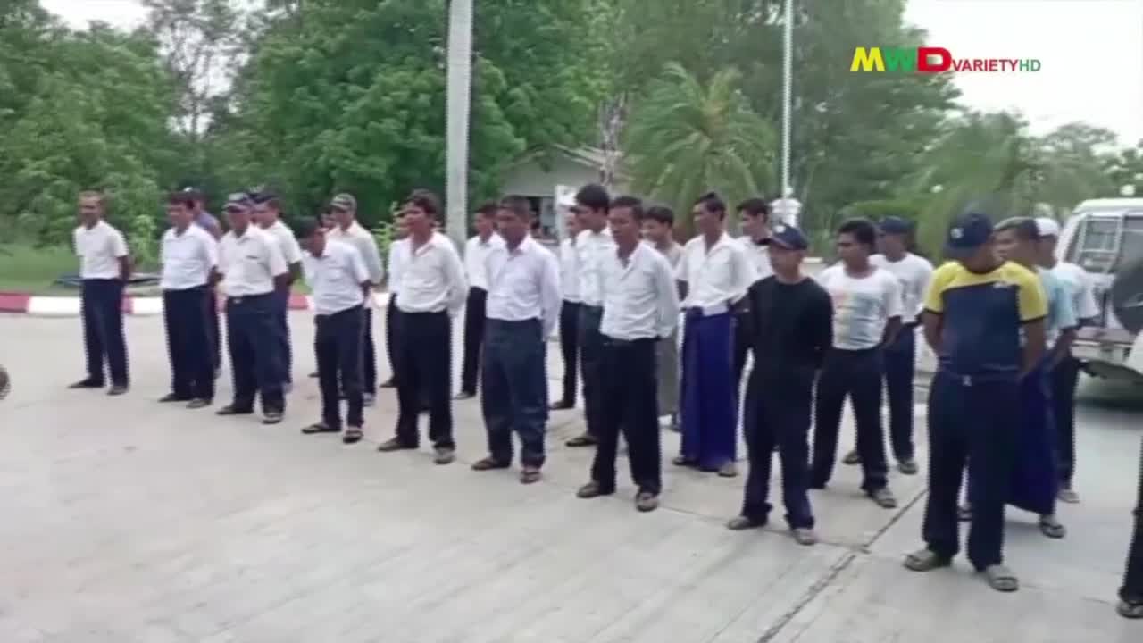 ပျော်ဘွယ်မြို့နယ်၌ သီးသန့်မီးသတ်တပ်ဖွဲ့ဝင်များ အကြိုအခြေခံမီးသတ...