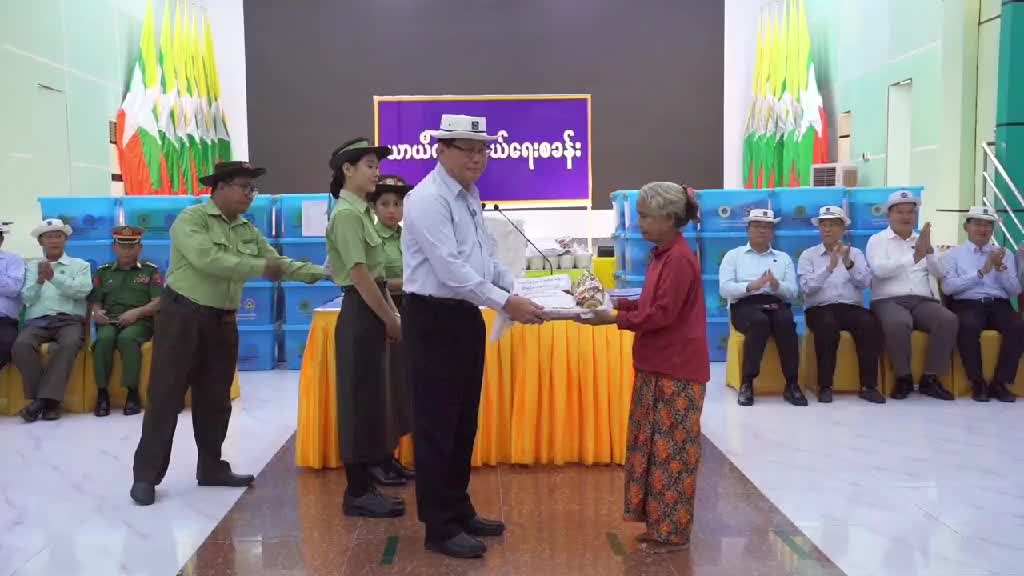 ကရင်ပြည်နယ်၀န်ကြီးချုပ်ဦးစောမြင့်ဦးရေဘေးသဏ္ဍာန်တူရှာဖွေကယ်ဆယ်ရ...