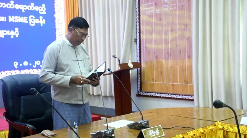 တနင်္သာရီတိုင်းဒေသကြီးအစိုးရအဖွဲ့ဝန်ကြီးချုပ်ဦးဇော်နိုင်ဦး လူငယ...