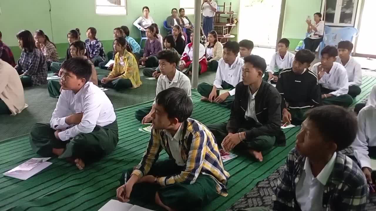 ပျော်ဘွယ်မြို့နယ်၊ အ.ထ.က ခွဲ (အောင်သာ)၌ လူငယ်စကားဝိုင်းကျင်းပ