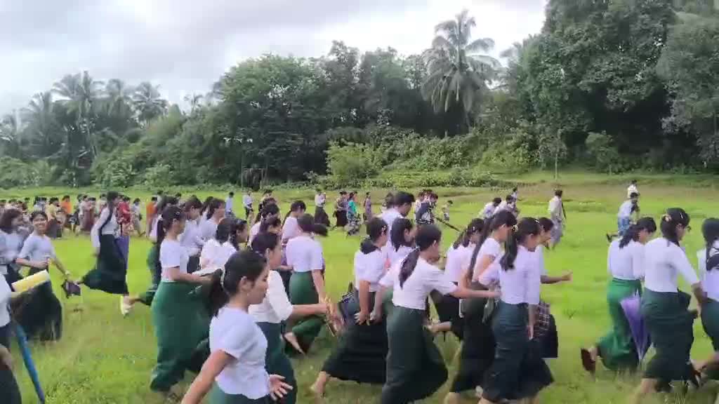 ကျွန်းစုမြို့နယ်တွင် မုန်တိုင်းဘေးအန္တရာယ်တုန့်ပြန်‌ရေး‌ ဇာတ်တိ...
