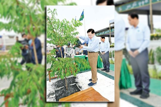 မိုးရာသီ နိုင်ငံတော်အဆင့် တတိယအကြိမ် သစ်ပင်စိုက်ပျိုးပွဲတော်