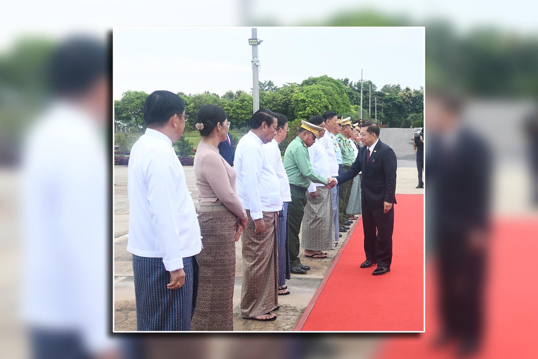 ရုရှားဖက်ဒရေးရှင်းနိုင်ငံသို့ တရားဝင်ခရီးစဉ်ထွက်ခွာ