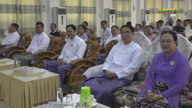 ပဲခူးတိုင်းဒေသကြီးဝန်ကြီးချုပ် ဦးမျိုးဆွေဝင်း ပဲခူးမြို့၌ အာဟာရဖ...