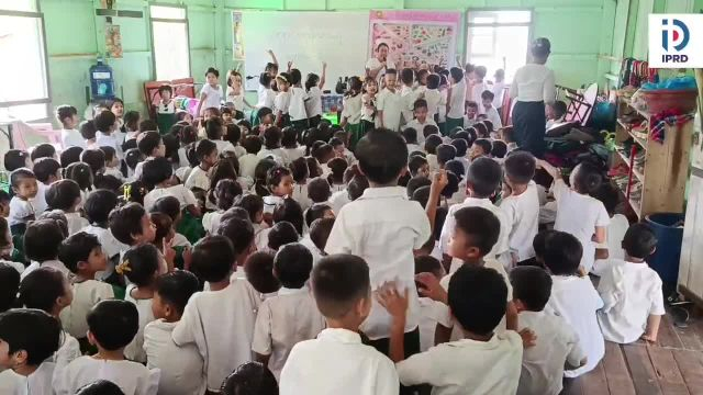 ချောင်းသာမြို့ရှိ အခြေခံပညာမူလတန်းကျောင်း အ.မ.က(၈)တွင် ကျောင်းကျန်း...