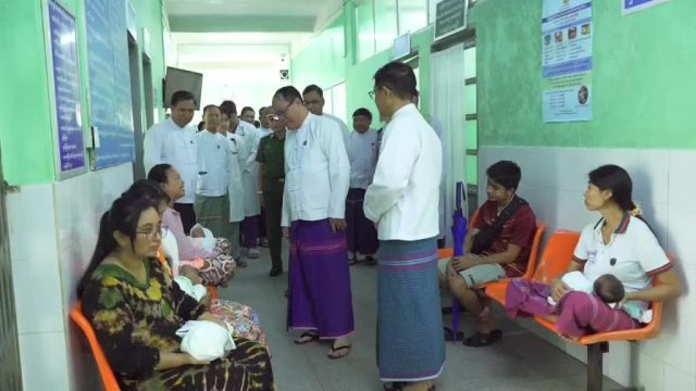 ပြည်နယ်ပြည်သူ့ဆေးရုံကြီး(ဘားအံ)တွင်ဆေးရုံတက်ရောက်ကုသမှု ခံယူနေသူ...