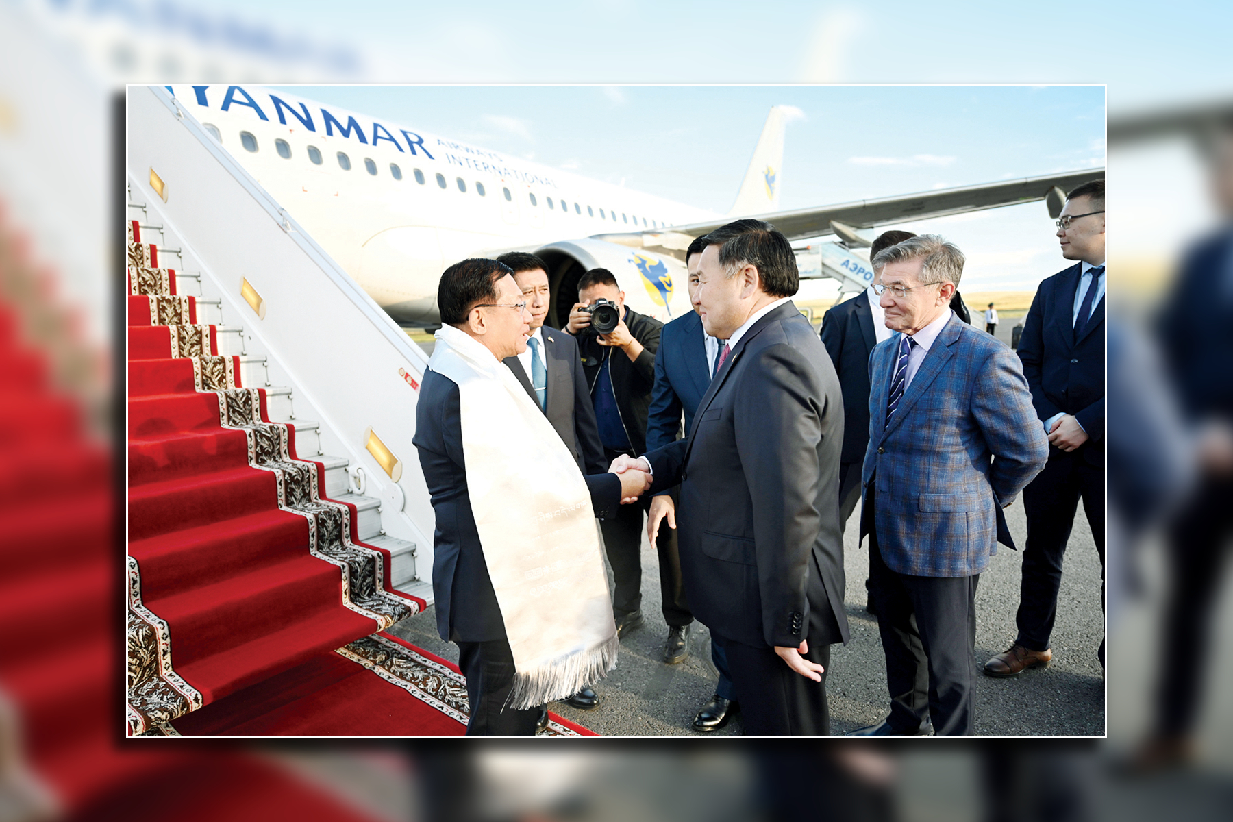 တူဗားပြည်နယ်အကြီးအကဲနှင့် တွေ့ဆုံဆွေးနွေး
