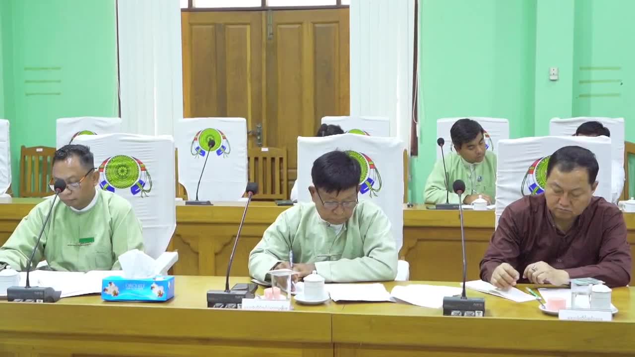 ကရင်ပြည်နယ်မြေအသုံးချမှုကော်မတီလုပ်ငန်းညှိနှိုင်းအစည်းအဝေးကျင်...