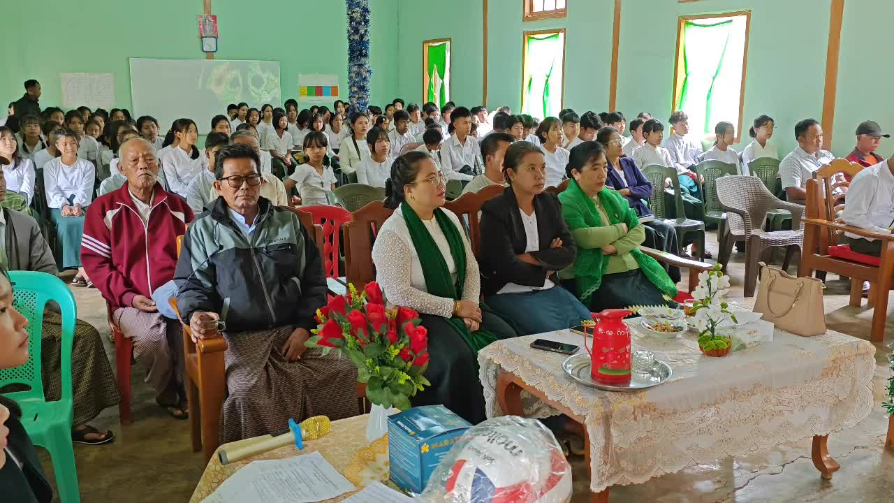 မိုးနဲမြို့နယ်၌ လူငယ်များဘက်စုံဖွံ့ဖြိုးတိုးတက်ရေး လူငယ်စကားဝို...