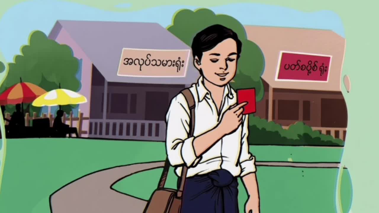 မကွေးခရိုင် လူထုအခြေပြုဗဟိုဌာန(Community Centre)ခန်းမတွင် လူကုန်ကူးမှုတာဆီး...