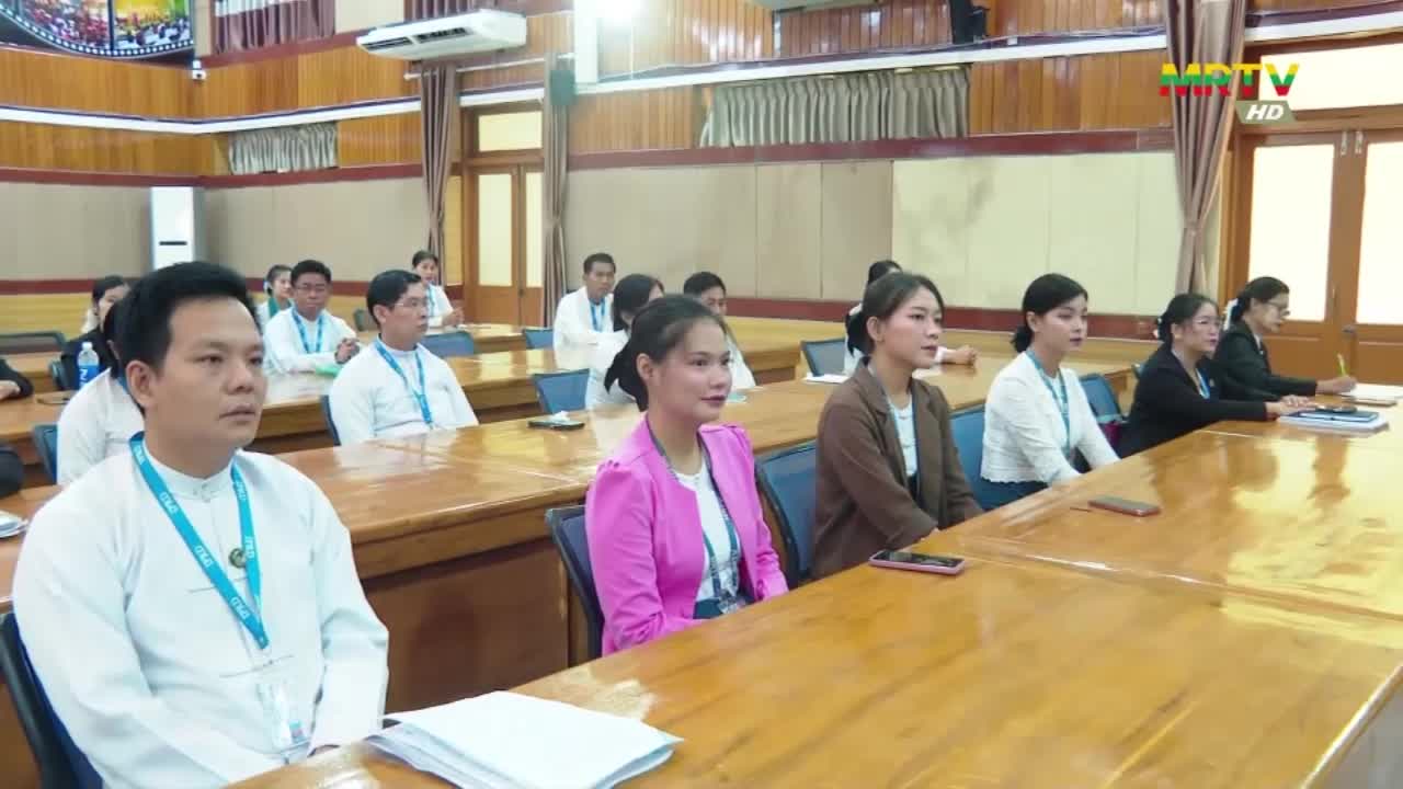 ပြန်ကြားရေးဝန်ကြီးဌာန ပြည်ထောင်စုဝန်ကြီး ဦးထိန်လင်း မီဒီယာကဏ္ဍဖွ...