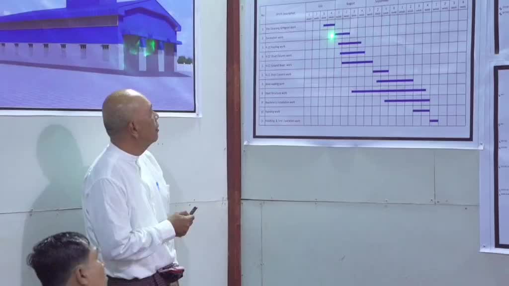 ကရင်ပြည်နယ်ဝန်ကြီးချုပ်ဦးစောမြင့်ဦး ဘားအံစက်မှုဇုန်အတွင်းစက်ရုံ...