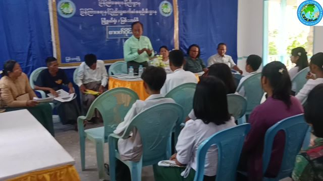 မြစ်သားမြို့နယ်၌ '' လူငယ်တွေစာဖတ်ကြပါ '' ခေါင်းစဉ်ဖြင့်စာဖတ်ဝိုင်းက...