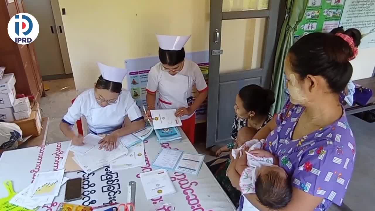 သဲကုန်း​မြို့နယ်၌ ကိုယ်ဝန်ဆောင်မိခင်များနှင့် အသက်(၂)နှစ်အောက် ကလ...