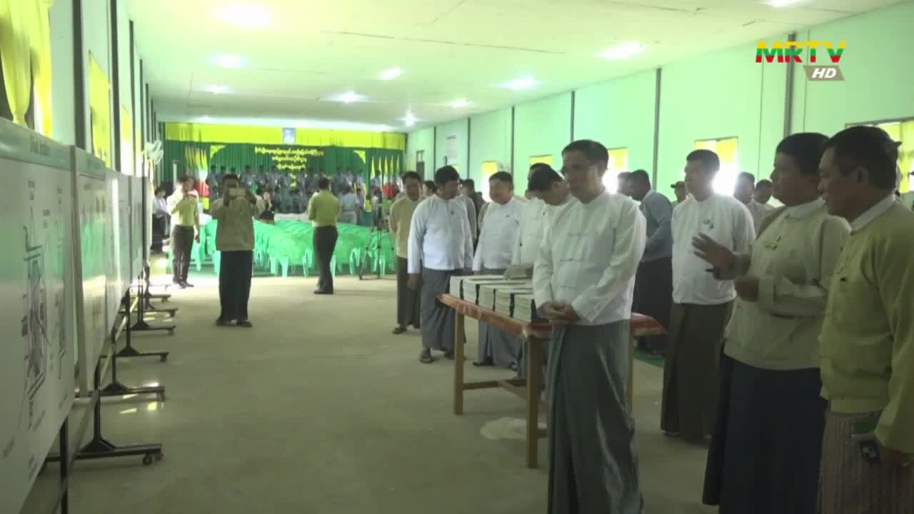 ပဲခူတိုင်းဒေသကြီး စက်မှုလယ်ယာသင်တန်းကျောင်း၌ လယ်ယာသုံးစက်ကိရိယာ ...