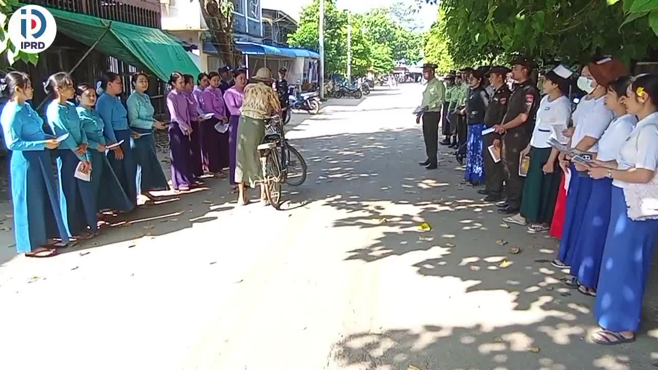 သဲကုန်းမြို့နယ်၌အပူဒဏ်အန္တရာယ်ကြိုတင်ကာကွယ်ရေးအသိပညာပေးလက်ကမ်း...